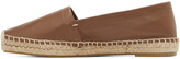 Thumbnail for your product : Max Mara Brown Leather Eli Espadrilles