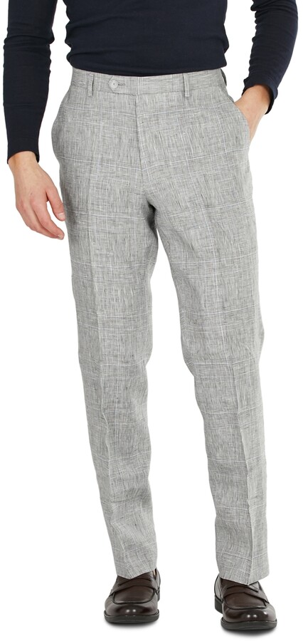 Tommy Hilfiger Men's Modern Fit Linen Suit Separate Pants - ShopStyle