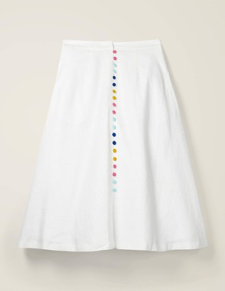 Cecilia Linen Skirt
