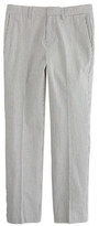 Thumbnail for your product : J.Crew Boys' Ludlow slim suit pant in seersucker