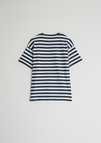 Thumbnail for your product : Carhartt WIP Women's Short Sleeve Scotty T-Shirt in Scotty Stripe/Dark Navy/White, Size Medium | 100% Cotton