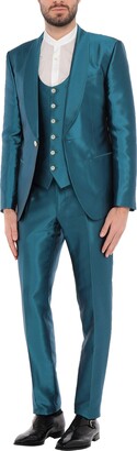 Dolce & Gabbana Suit Slate Blue