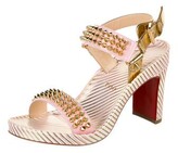 Thumbnail for your product : Christian Louboutin Bikool Patent Leather Sandals w/ Tags