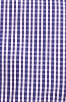 Thumbnail for your product : Lanvin Plaid Cotton Shirt with Grosgrain Trim