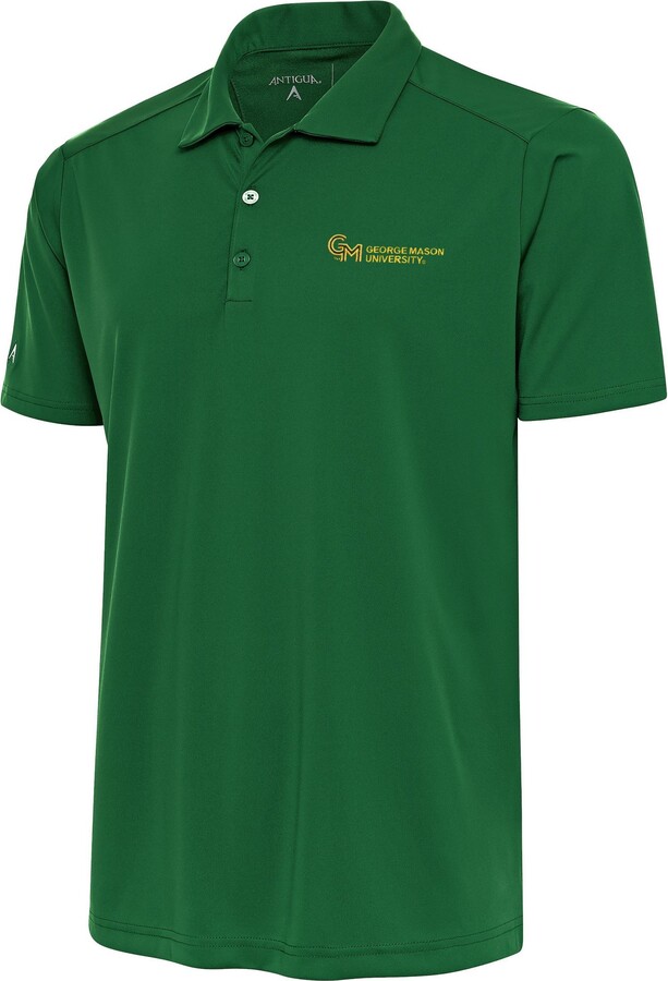 Antigua Men's George Mason Patriots Dark Pine Tribute Performance Polo, Small, Green