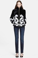 Thumbnail for your product : Escada Slim Paisley Print Jeans