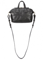 Thumbnail for your product : Givenchy Micro Nightingale black leather tote