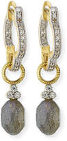 Thumbnail for your product : Jude Frances Provence Labradorite Briolette Earring Charms with Diamonds