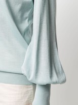 Thumbnail for your product : Malo V-neck cashmere-silk jumper