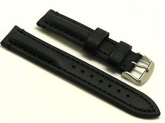 Tag Heuer 20mm Black High Quality Crazy horse Leather Mens Watch Strap for 20