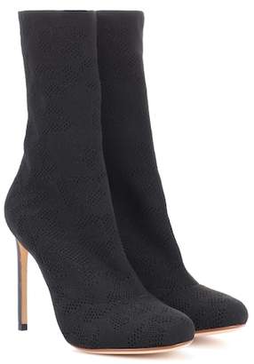 Francesco Russo Stretch ankle boots
