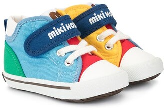 Mikihouse Logo Touch-Strap Sneakers