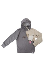 Thumbnail for your product : Madson Discount Bear Printed Hooded Cotton Sweatshirt