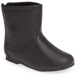 Thumbnail for your product : Laura Ashley 'Eyelet' Boot (Walker & Toddler)