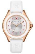 Thumbnail for your product : Michele Cape Pink Topaz, Rose Goldtone IP Stainless Steel & Silicone Strap Watch