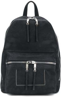 Rick Owens double-zip backpack