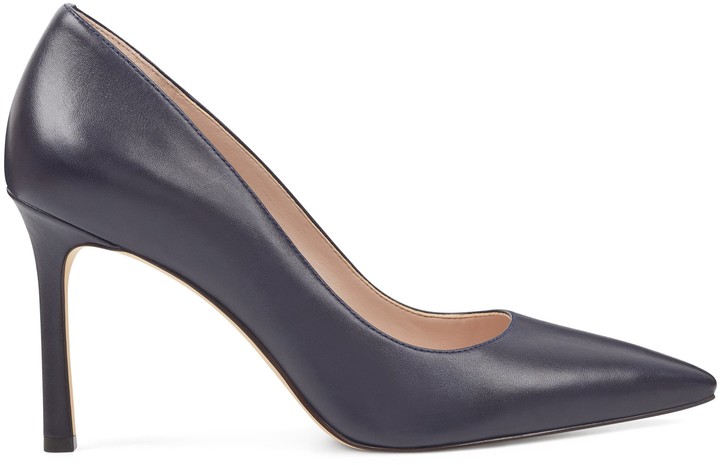 nine west navy court shoes