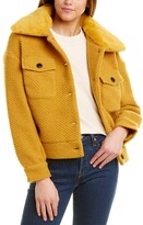 Textured Jacquard Wool-Blend Jacket 