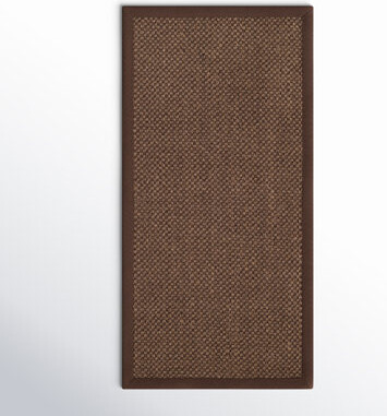 Millwood Pines Auckland Jute/Sisal Brown Area Rug