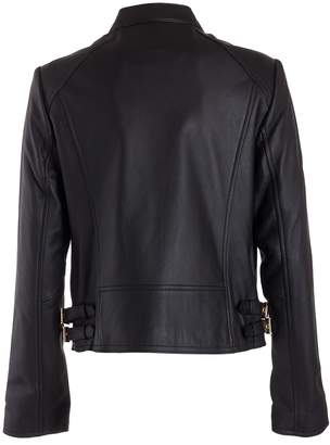 Michael Kors Zip Leather Jacket