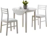 Thumbnail for your product : Monarch 3-Piece Dining Set with Drop Leaf