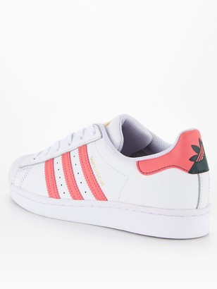 adidas Superstar - White/Pink - ShopStyle Trainers & Athletic Shoes