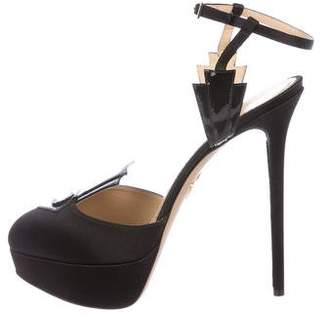 Charlotte Olympia Empire State Platform Pumps w/ Tags