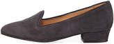 Thumbnail for your product : Sesto Meucci Ariele Comfortable Suede Chunky-Heel Loafer Pump