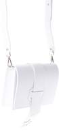 Thumbnail for your product : Marc Ellis Jodie White Leather Crossbody Bag