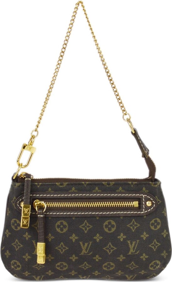 Louis Vuitton 2008 pre-owned Mini Monogram Trunk Label Pochette Accessoires  Handbag - Farfetch