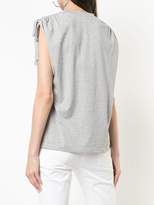 Thumbnail for your product : Robert Rodriguez Studio ruched shoulder tank top