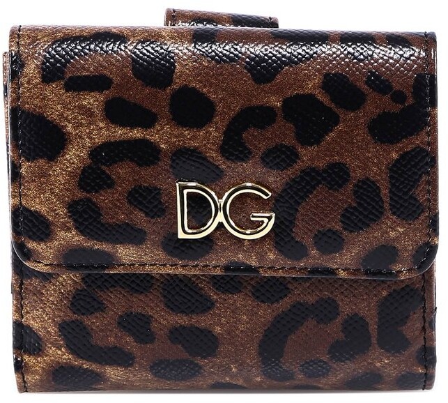 small leopard wallet