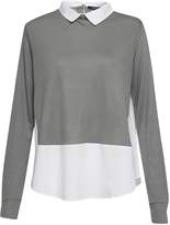 Thumbnail for your product : French Connection Fresh Jersey Shirt Layered Top