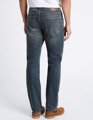 Marks and Spencer Regular Fit Stretch Jeans
