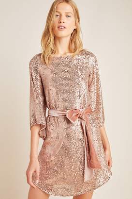 Anthropologie Starling Sequinned Tunic