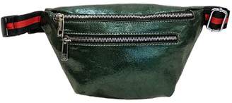 Leather Country Metallic Fanny Bag