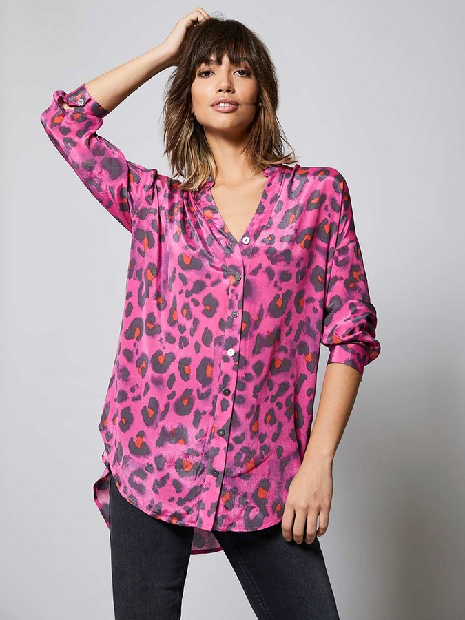 mint velvet pink blouse