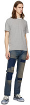 Thumbnail for your product : Remi Relief Grey Double Neck Grunge T-Shirt