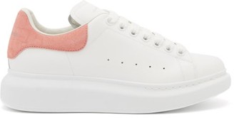 pink and white alexander mcqueen's