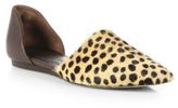 Thumbnail for your product : Jenni Kayne Cheetah-Print Calf Hair & Leather d'Orsay Flats