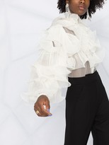 Thumbnail for your product : Alberta Ferretti Ruffle Trimmed Blouse