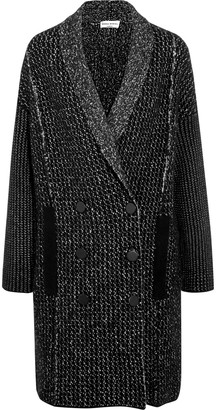 Sonia Rykiel Double-breasted stretch wool-blend coat