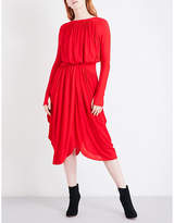 Thumbnail for your product : Antonio Berardi Ruched knitted midi dress