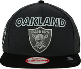 Thumbnail for your product : New Era Oakland Raiders Graph Outline 9FIFTY Snapback Cap