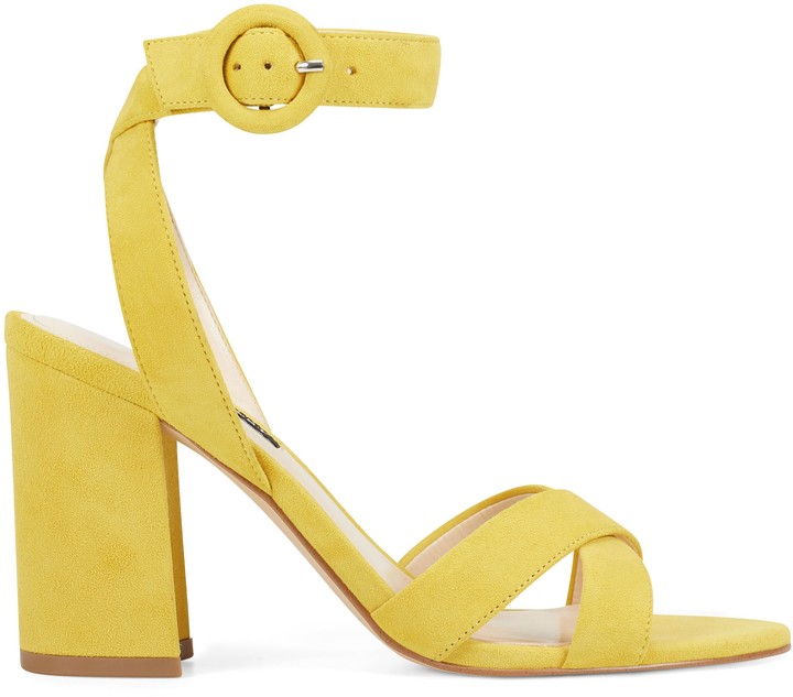 nine west mod transparent heel