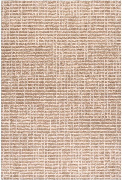 nuLoom NuloomGioCrosshatchWoolAreaRug3'x5'Beige
