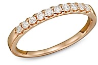 Bloomingdale's Diamond Band Ring in 14K Rose Gold, .25 ct. t.w.