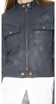Thumbnail for your product : Current/Elliott The Leather Moto Jacket
