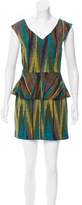 Thumbnail for your product : Loeffler Randall Silk Woven Dress