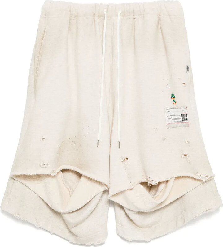 Maison Mihara Yasuhiro Panelled Shorts